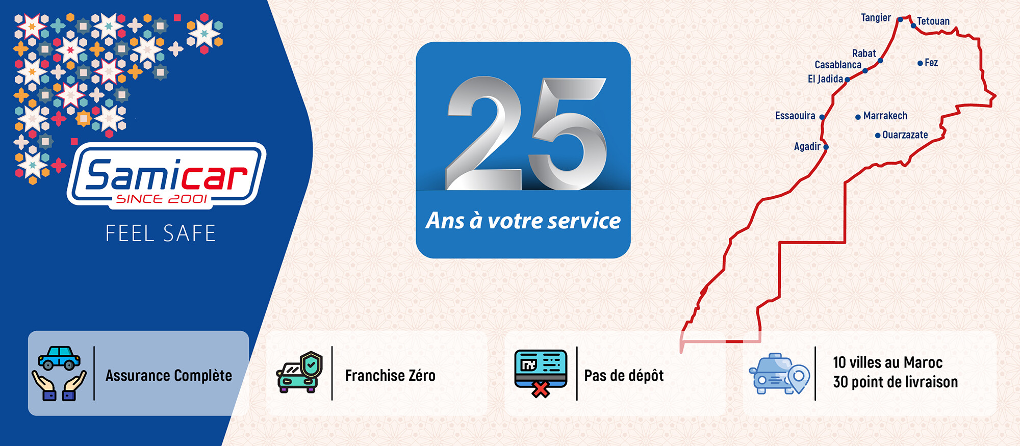 Car rental in Morocco for 2025